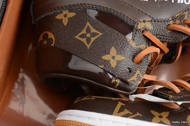 Cheap Husky Off-Louis Air x AQ0818-158 OW Jordan 1 AJ1 0505